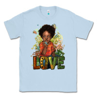 Dusty Blue Black are boy love Classic Tee - HowdyJamesFarm