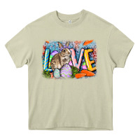 Mossy love easter Heavy Core Tee - CowGirlArtShop