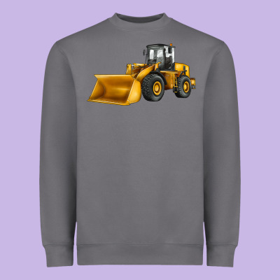 Bulldozer Heavyweight Sweatshirt Designed By Jahusdesignshop