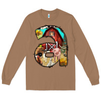 Toasted Coconut farm life alphabet lowercase letters a Long Sleeve Tee - BundleAndBundleShop
