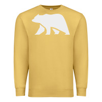 Antique Gold bear Premium Sweatshirt - DesigneFamous