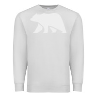 Dove Grey bear Premium Sweatshirt - DesigneFamous