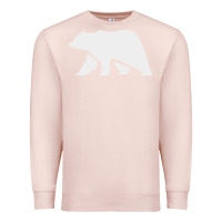 Pale Pink bear Premium Sweatshirt - DesigneFamous