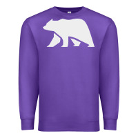 Purple bear Premium Sweatshirt - DesigneFamous