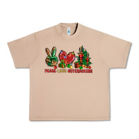 Burro Peace Love Nutcrackers Urban Heavy Tee - BundleAndBundleShop