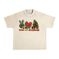 Sandshell Peace Love Nutcrackers Urban Heavy Tee - BundleAndBundleShop