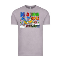 Vintage Zinc Be a kind sole Autism Awareness Vintage Tee - FaDigitalArtStudio