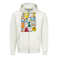 Oatmeal Heather just let me stim bro Zipper Hoodie - JahusDesignShop