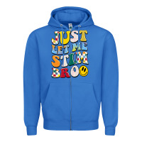 True Royal just let me stim bro Zipper Hoodie - JahusDesignShop