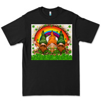 Black St. Patrick's Day gnomies tumbler Premium Tee - HowdyJamesFarm