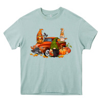 Arona fall gnome truck Heavy Core Tee - CowGirlArtShop