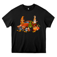 Fall Gnome Truck Heavy Core Tee | Teevron