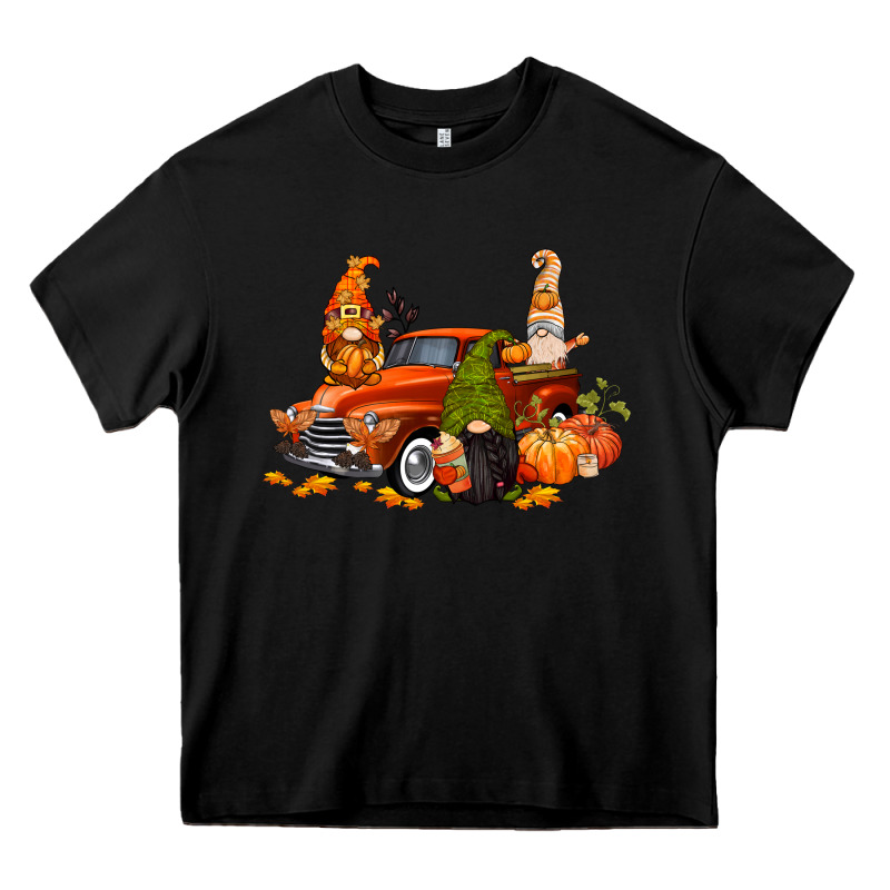 Fall Gnome Truck Heavy Core Tee by CowGirlArtShop | Teevron