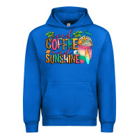 Cobalt iced coffee and sunshine summer Urban Hoodie - Jasminsmagicworld