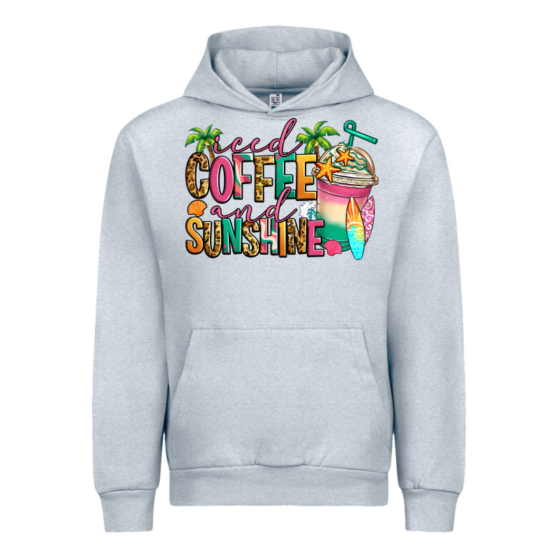 Iced Coffee And Sunshine Summer Urban Hoodie by Jasminsmagicworld | Teevron