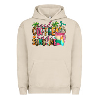Pigment French Oak iced coffee and sunshine summer Urban Hoodie - Jasminsmagicworld