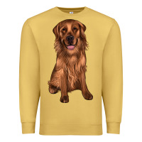 Antique Gold labrador Premium Sweatshirt - JahusDesignShop