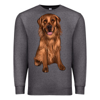 Charcoal Heather labrador Premium Sweatshirt - JahusDesignShop