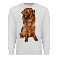Dove Grey labrador Premium Sweatshirt - JahusDesignShop