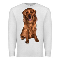 Oatmeal Heather labrador Premium Sweatshirt - JahusDesignShop