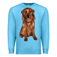 Ocean Blue labrador Premium Sweatshirt - JahusDesignShop