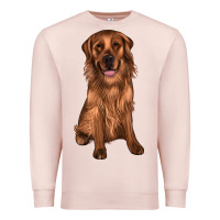 Pale Pink labrador Premium Sweatshirt - JahusDesignShop