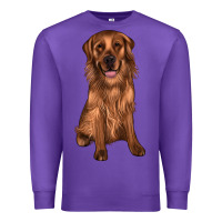 Purple labrador Premium Sweatshirt - JahusDesignShop