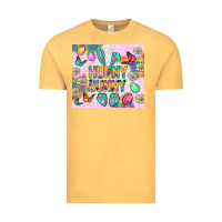 Vintage Mustard Hunny Bunny And Egg Easter Tumbler Vintage Tee - BundleAndBundleShop