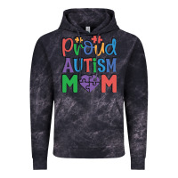 Cloud Black Proud Autism Mom Vintage Hoodie - CowhideDigitalArt