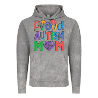 Cloud Rock Proud Autism Mom Vintage Hoodie - CowhideDigitalArt