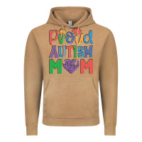 Vintage Camel Proud Autism Mom Vintage Hoodie - CowhideDigitalArt