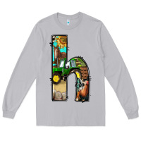 Moon Dust farm life alphabet lowercase letters h Long Sleeve Tee - BundleAndBundleShop