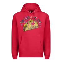 Cardinal Tacos Are My Valentine Premium Hoodie - CowhideDigitalArt