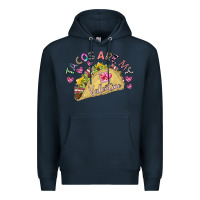 Navy Tacos Are My Valentine Premium Hoodie - CowhideDigitalArt