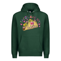 Sports Green Tacos Are My Valentine Premium Hoodie - CowhideDigitalArt