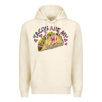 Tofu Tacos Are My Valentine Premium Hoodie - CowhideDigitalArt