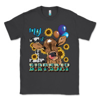 Smoke My first Birthday baby cow sunflower Classic Tee - HowdyJamesFarm