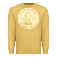 Antique Gold martin luther day vintage Premium Sweatshirt - DesigneFamous