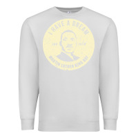 Dove Grey martin luther day vintage Premium Sweatshirt - DesigneFamous