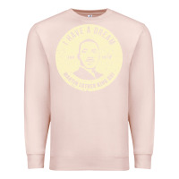 Pale Pink martin luther day vintage Premium Sweatshirt - DesigneFamous
