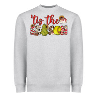 Heather Grey tis the season softball little debbie tree cakes Heavyweight Sweatshirt - JahusDesignShop