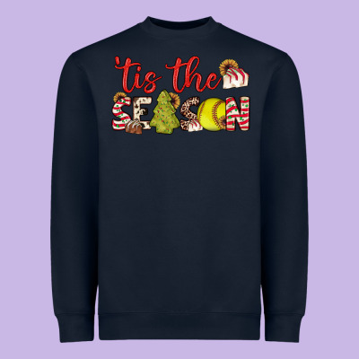 Tis The Season Softball Little Debbie Tree Cakes Heavyweight Sweatshirt Designed By Jahusdesignshop