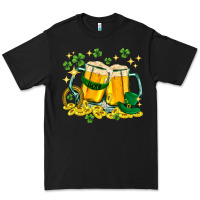 Black St. Patrick's Day beer Premium Tee - HowdyJamesFarm