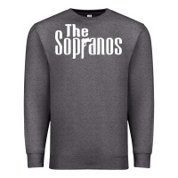 Charcoal Heather the sopranos Premium Sweatshirt - DesigneFamous