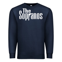 Navy the sopranos Premium Sweatshirt - DesigneFamous
