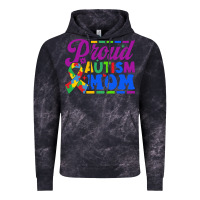 Cloud Black Proud Autism Mom Vintage Hoodie - CowhideDigitalArt