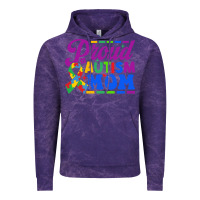 Cloud Purple Proud Autism Mom Vintage Hoodie - CowhideDigitalArt