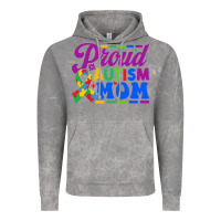Cloud Rock Proud Autism Mom Vintage Hoodie - CowhideDigitalArt