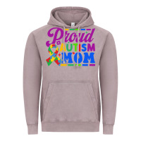 Vintage Zinc Proud Autism Mom Vintage Hoodie - CowhideDigitalArt