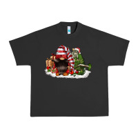 Pigment Black christmas gnome and tree Urban Heavy Tee - FaDigitalArtStudio